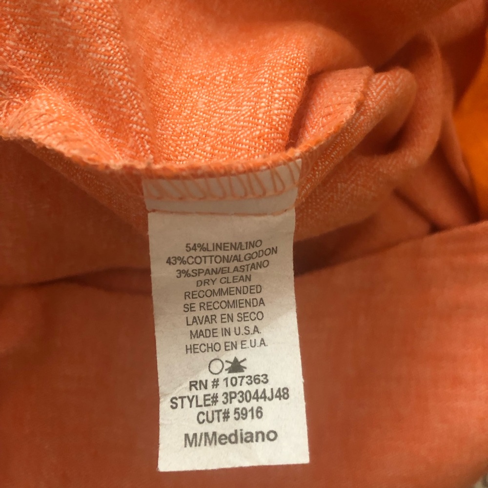 Linen Blend Pants - Picture 6 of 7